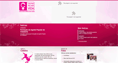 Desktop Screenshot of coletivomulhervida.org.br